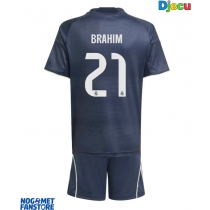 Real Madrid Brahim Diaz #21 Gostujuci Dres za djecu 2025-26 Kratak Rukav (+ Kratke hlače)